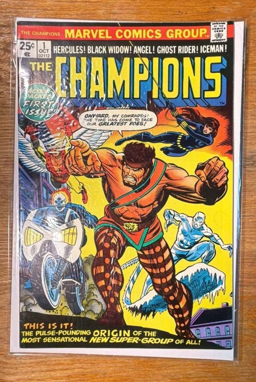 The Champions #1 Marvel Comics 1975 Comic Book